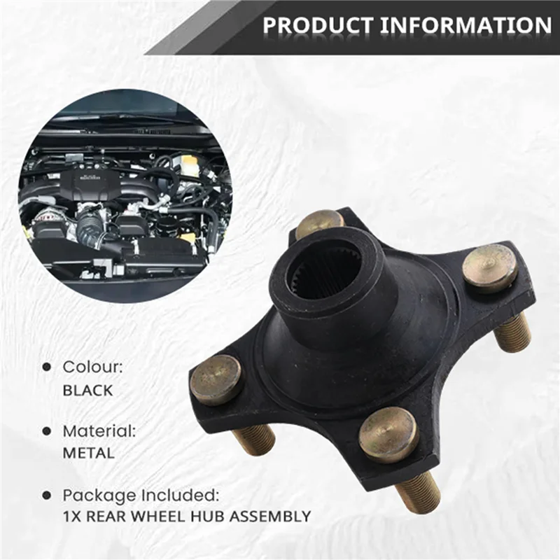 H5-Golf Cart Rear Wheel Hub Assembly For Club Car Precedent, Fits For Subaru 103995001
H5-Golf Cart Rear Wheel Hub Assembly For Club Car Precedent, Fits For Subaru 103995001