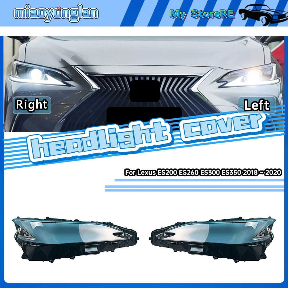 For Lexus ES200 ES260 ES300 ES350 2018 2019 2020 Front Headlight Lampshade Transparent Lampshell Lens Cover Plexiglass
For Lexus ES200 ES260 ES300 ES350 2018 2019 2020 Front Headlight Lampshade Transparent Lampshell Lens Cover Plexiglass