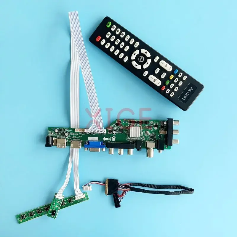 LCD Driver Card Fit LP140WD1 LP140WD2 N140FGE DIY Kit 14" Laptop Matrix 2AV+USB+DHMI+VGA LVDS 40 Pin 1600x900 Digital Signal DVB
LCD Driver Card Fit LP140WD1 LP140WD2 N140FGE DIY Kit 14" Laptop Matrix 2AV+USB+DHMI+VGA LVDS 40 Pin 1600x900 Digital Signal DVB
