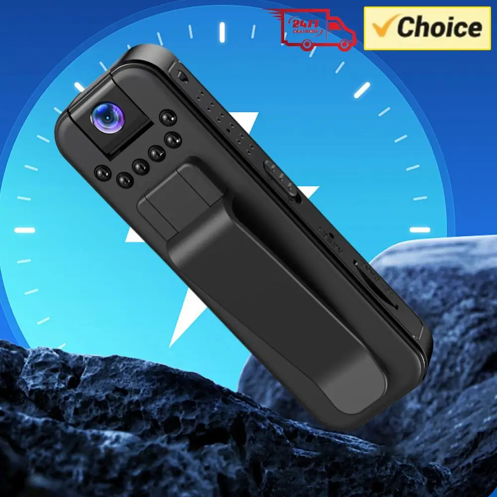 Мини-камера HD 1080P с креплением на клипсе, инфракрасным ночным видением, портативный цифровой видеорегистратор, миниатюрная видеокамера, компактная камера для ношения на теле
Мини-камера HD 1080P с креплением на клипсе, инфракрасным ночным видением, портативный цифровой видеорегистратор, миниатюрная видеокамера, компактная камера для ношения на теле