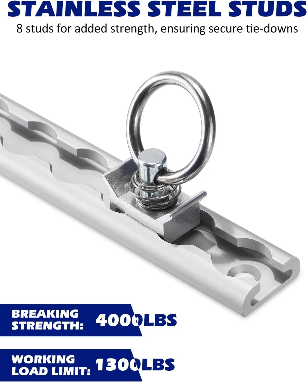 Caravan Luggage Fixing Rail L Track Rail With 2pcs Single Stud Fitting End Cap For Enclosed Trailer Truck Van RV Accessory
Caravan Luggage Fixing Rail L Track Rail With 2pcs Single Stud Fitting End Cap For Enclosed Trailer Truck Van RV Accessory