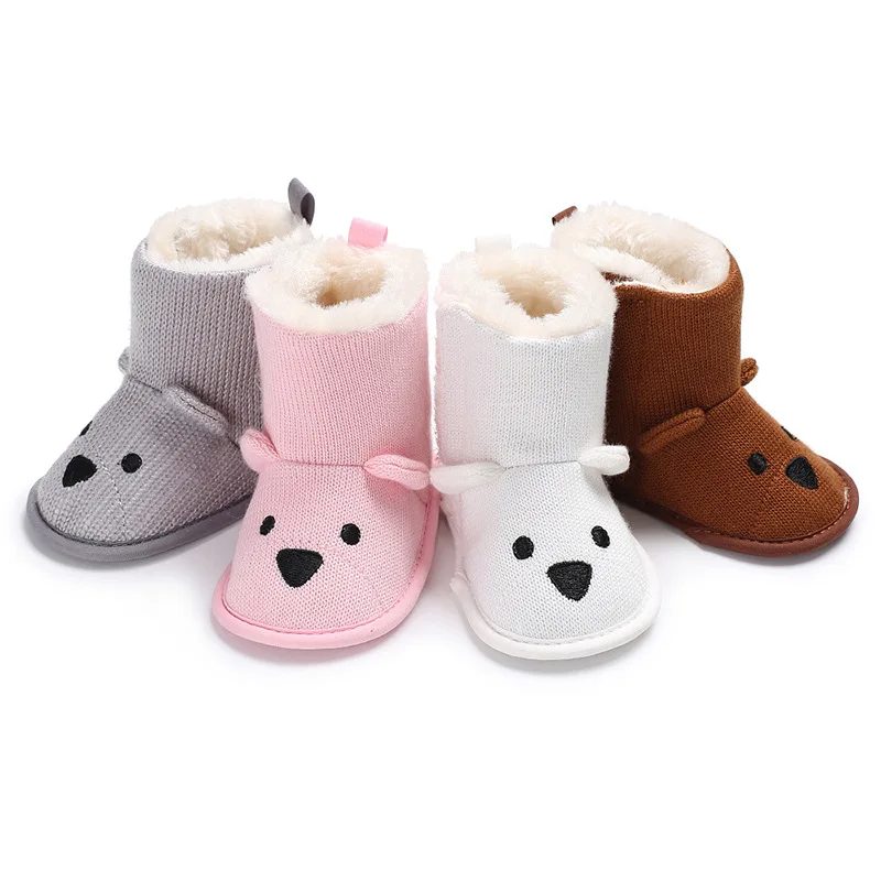 Baby Girls Boys Winter Ankle Boots Non-slip Newborn Snow Shoes Soft Bottom Fleece Warm Flats Casual Toddler Infant Walking Shoes
Baby Girls Boys Winter Ankle Boots Non-slip Newborn Snow Shoes Soft Bottom Fleece Warm Flats Casual Toddler Infant Walking Shoes