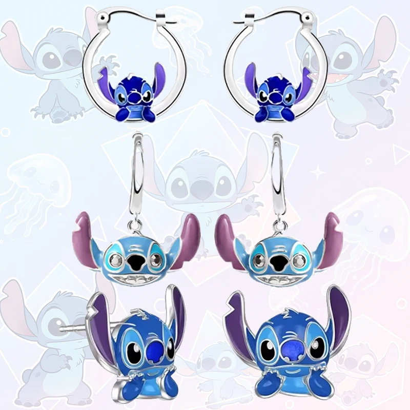 Disney Anime Creative Lilo&Stitch Cute Stitch Earrings Pendant Metal Exquisite Women's Jewelry Accessories Girl Gift
Disney Anime Creative Lilo&Stitch Cute Stitch Earrings Pendant Metal Exquisite Women's Jewelry Accessories Girl Gift