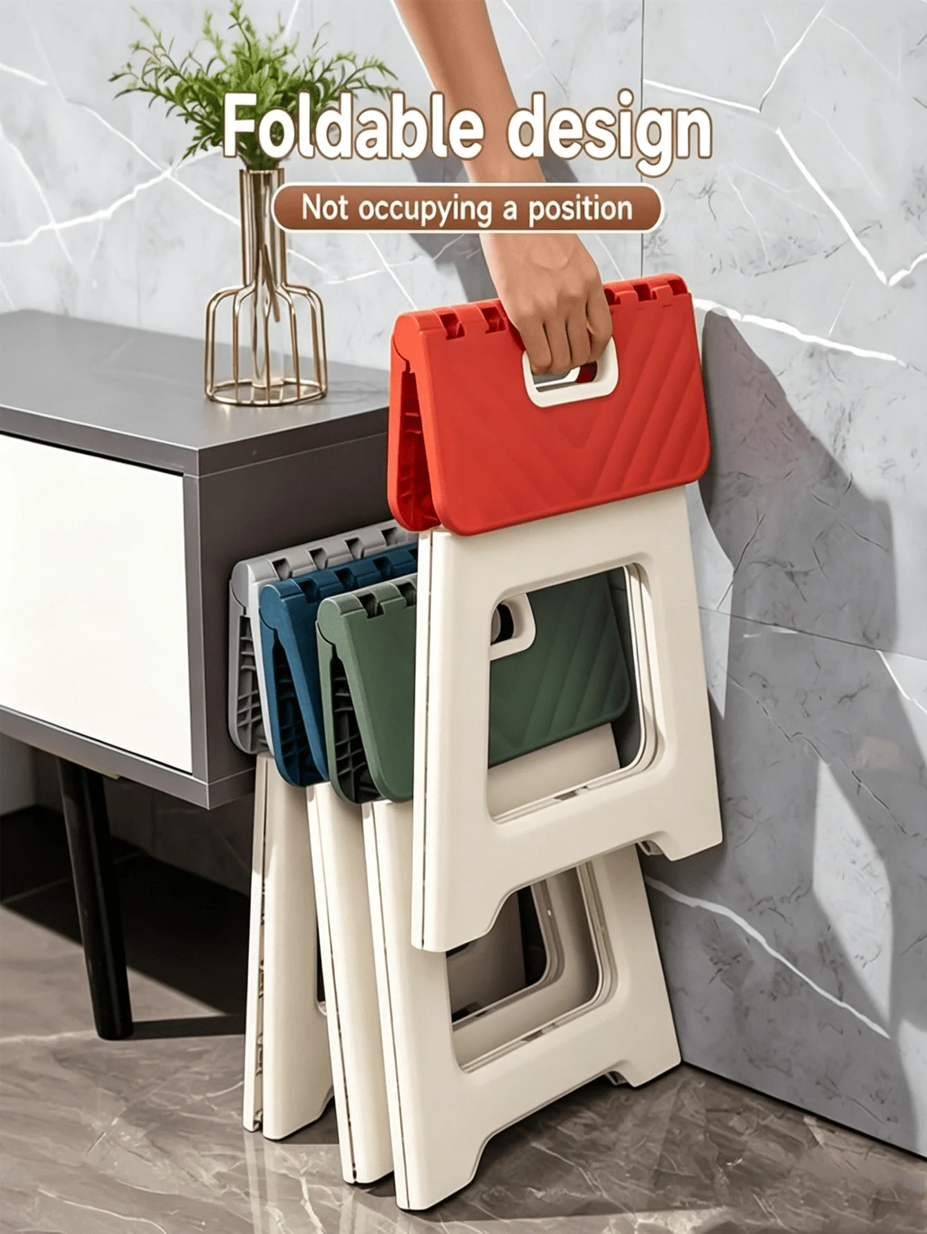 Portable, Thickened Folding Stool-"Opens And Closes In One Second"-A Mini Fishing Seat. Perfect As A Kitchen Step Stool, For Use In The Bathroom, Or As A Spare Seat For Guests; An Ideal Companion For Camping, Hiking, And Barbecues.
Portable, Thickened Folding Stool-"Opens And Closes In One Second"-A Mini Fishing Seat. Perfect As A Kitchen Step Stool, For Use In The Bathroom, Or As A Spare Seat For Guests; An Ideal Companion For Camping, Hiking, And Barbecues.