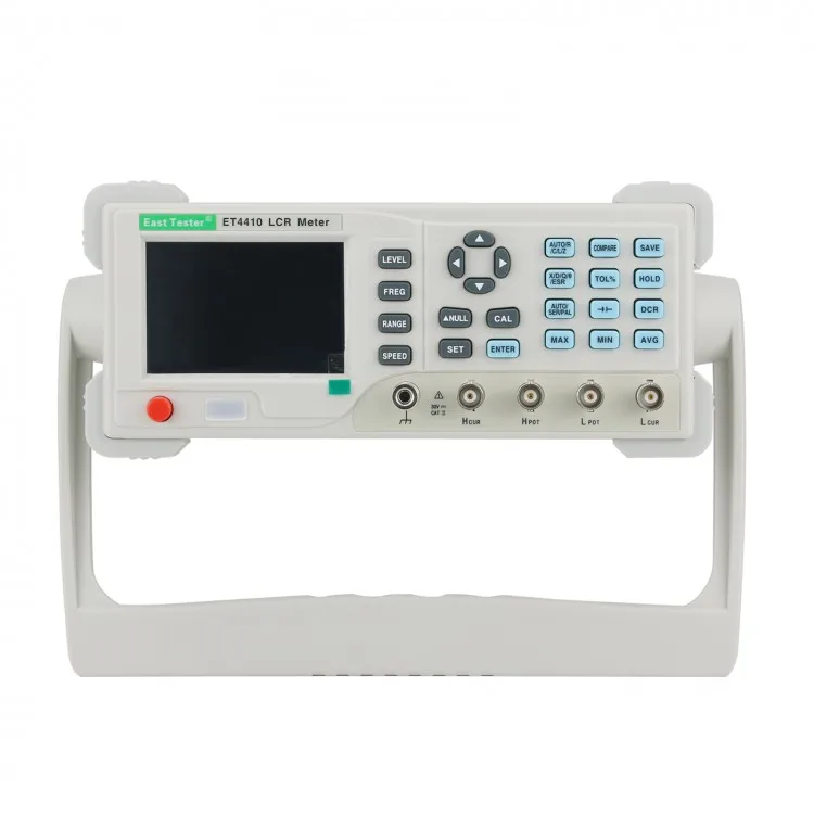 ET4410 Desktop LCR Tester Inductance Capacitance Meter Measure 100KHz 16 Fixed Frequencies LCR Meter
ET4410 Desktop LCR Tester Inductance Capacitance Meter Measure 100KHz 16 Fixed Frequencies LCR Meter