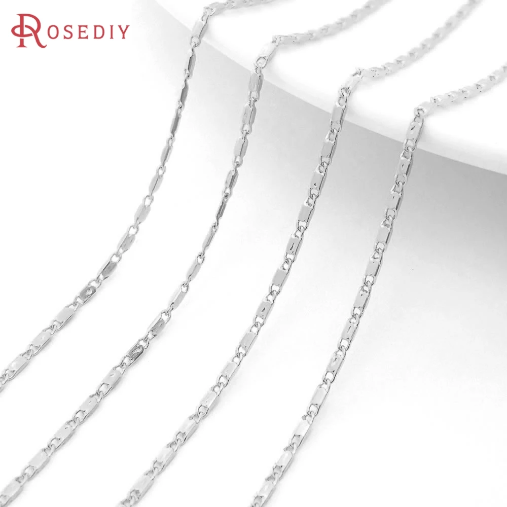 2PCS 45CM Thickness 0.8-1MM 18K Gold Color Copper with Lobster Clasps Finished Necklace Chains Jewelry Making Supplies
2PCS 45CM Thickness 0.8-1MM 18K Gold Color Copper with Lobster Clasps Finished Necklace Chains Jewelry Making Supplies
