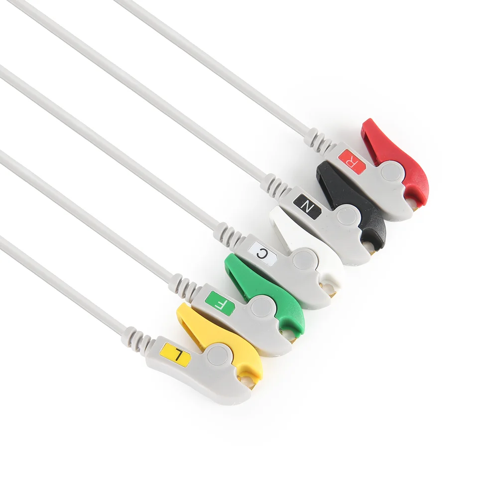 Medical Accessories Compatible for AMC LW-3090S29/5AT 5 Leads Telemetry Leadwires, IEC Grabber Leadwire Cable
Medical Accessories Compatible for AMC LW-3090S29/5AT 5 Leads Telemetry Leadwires, IEC Grabber Leadwire Cable