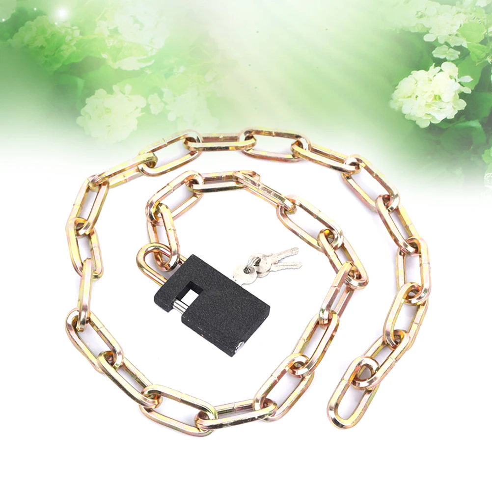 Bicycle Lock Heavy Duty High Security Chain Combination Square Head Anti Theft Ideal For Bike Motorcycle Sports Equipment 
Bicycle Lock Heavy Duty High Security Chain Combination Square Head Anti Theft Ideal For Bike Motorcycle Sports Equipment