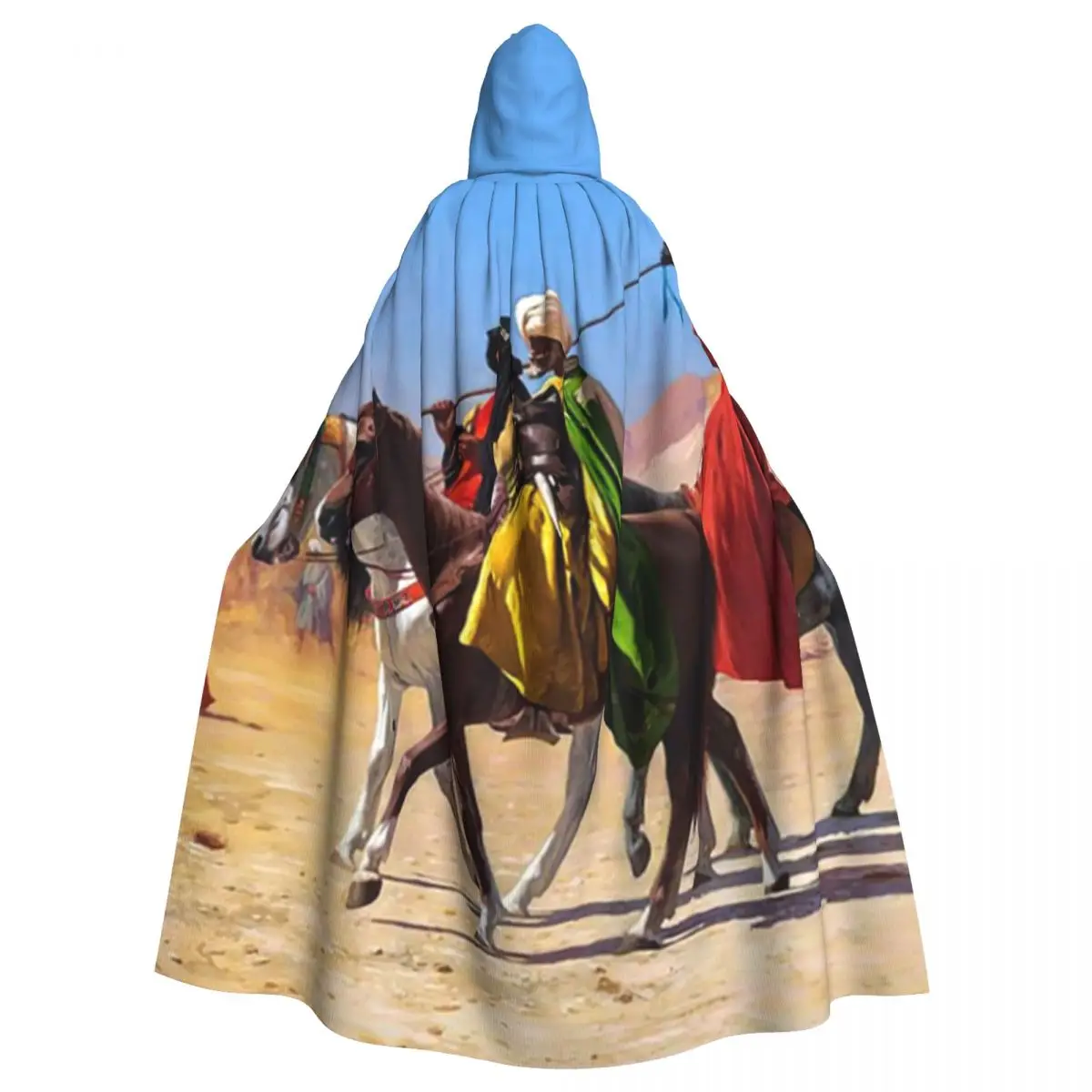 Длинный плащ с капюшоном Warrior Crossing The Desert By Gerome, средневековый костюм ведьмы, накидка для косплея, накидка на Хэллоуин, вечеринка для взрослых, унисекс
Длинный плащ с капюшоном Warrior Crossing The Desert By Gerome, средневековый костюм ведьмы, накидка для косплея, накидка на Хэллоуин, вечеринка для взрослых, унисекс