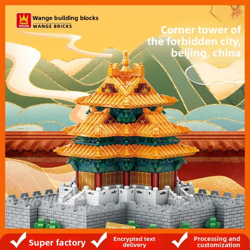 Конструктор «Башня Запретного города» (Китай), микротрехмерные блоки, архитектурная модель всемирно известного памятника, развивающая игрушка, подарок
Конструктор «Башня Запретного города» (Китай), микротрехмерные блоки, архитектурная модель всемирно известного памятника, развивающая игрушка, подарок