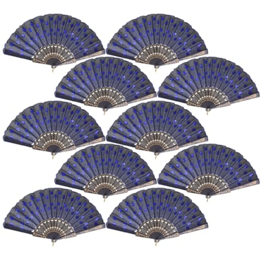Fabric Folding Handheld Fans, Perfect for Weddings, Parties, and Dancing
Fabric Folding Handheld Fans, Perfect for Weddings, Parties, and Dancing