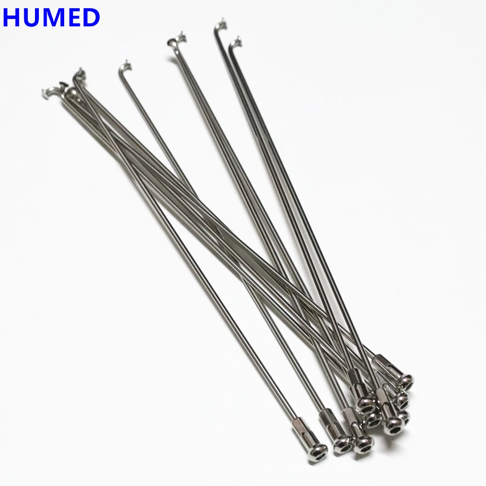 36pcs/lot Customized 12G Motorcycle spokes Diameter 2.5mm 304 Stainless 160-305mm Off-road E-bicycle Motorcycle wheel steel wire
36pcs/lot Customized 12G Motorcycle spokes Diameter 2.5mm 304 Stainless 160-305mm Off-road E-bicycle Motorcycle wheel steel wire