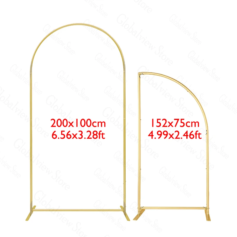 2Pcs Arch Backdrop Stand Frame for Wedding Birthday Party Backdrop 5.36ft 4.99ft Half Arch Stand Duo Flower Display Framework
2Pcs Arch Backdrop Stand Frame for Wedding Birthday Party Backdrop 5.36ft 4.99ft Half Arch Stand Duo Flower Display Framework