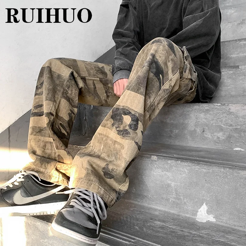 Camo Cargo Pants Men Clothing Fashion Chinese Size 2XL Streetwear Men Pants Camouflage Cargo Trousers 2023 New Arrivals
Camo Cargo Pants Men Clothing Fashion Chinese Size 2XL Streetwear Men Pants Camouflage Cargo Trousers 2023 New Arrivals