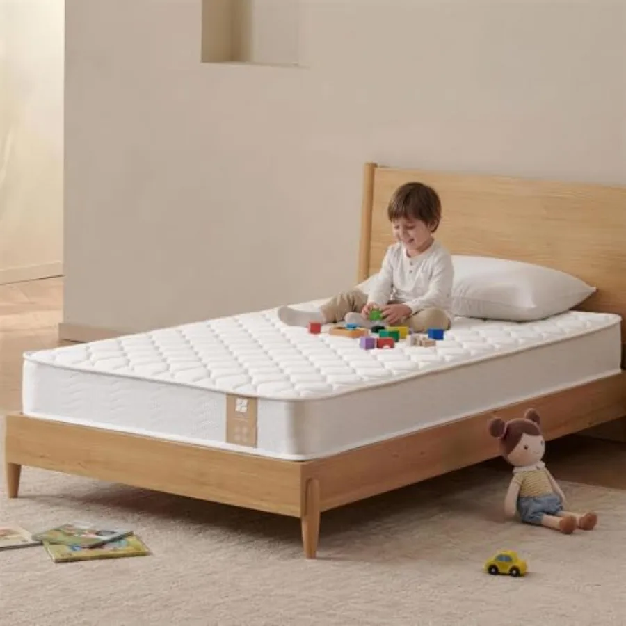 Mattress with Bonnell Spring, Mattress for,Memory Foam Mattress for All Night Sleep and Pressure Relief, Certified Safe Foams a
Mattress with Bonnell Spring, Mattress for,Memory Foam Mattress for All Night Sleep and Pressure Relief, Certified Safe Foams a