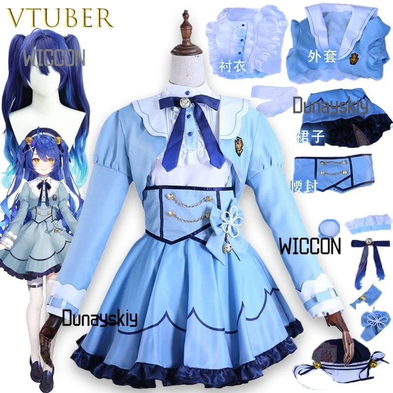 Arrebol Cos Store YouTuber VTuber NIJISANJI Vliver Amamiya Kokoro Cosplay Costume Wig Hat Sexy Woman Hallowen Carnival
Arrebol Cos Store YouTuber VTuber NIJISANJI Vliver Amamiya Kokoro Cosplay Costume Wig Hat Sexy Woman Hallowen Carnival