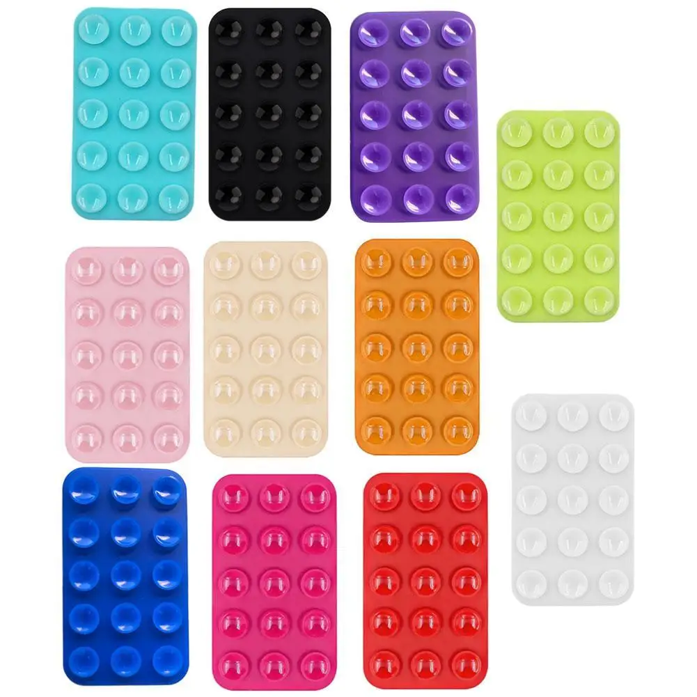 Suction Cup Wall Stand Mat Multifunctional Silicone Anti-Slip Double-Sided Holder Mount Case Phone Sucker Pad Square New
Suction Cup Wall Stand Mat Multifunctional Silicone Anti-Slip Double-Sided Holder Mount Case Phone Sucker Pad Square New