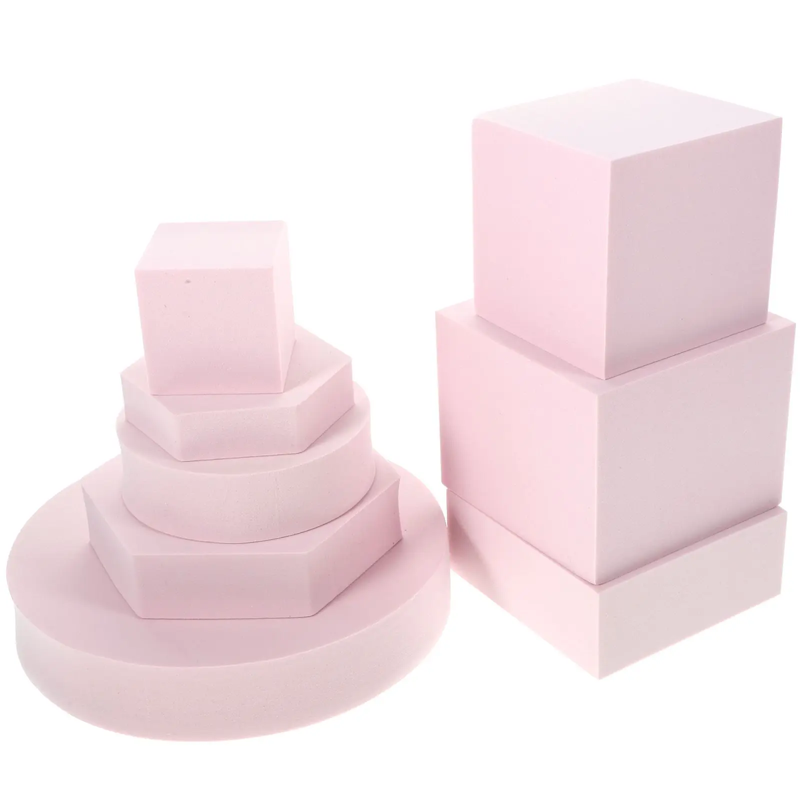 8 Pcs Pink Cube Props Light Foams Decorative Photo Props for Jewelry Cosmetics Makeup Lipstick Photography
8 Pcs Pink Cube Props Light Foams Decorative Photo Props for Jewelry Cosmetics Makeup Lipstick Photography