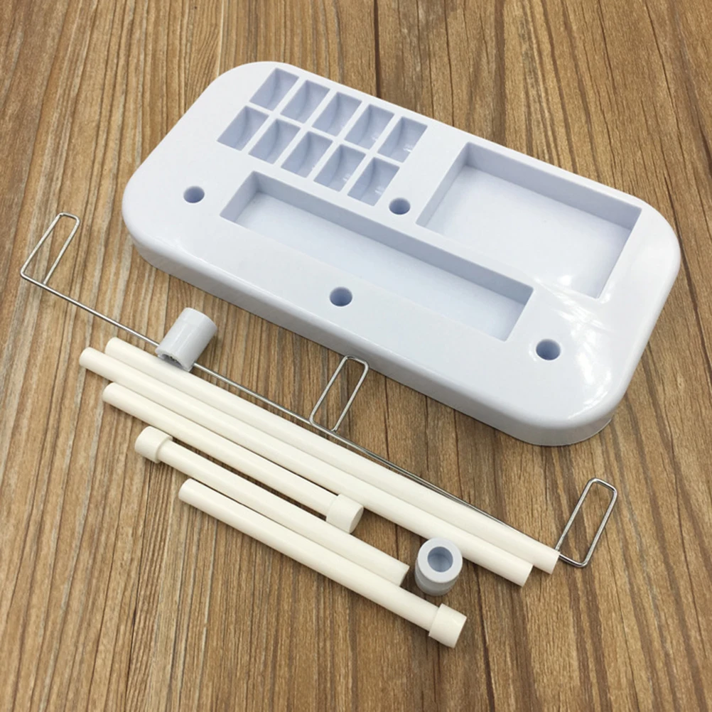 Sewing Machine Stand Sewing Thread Storage 3 Spools Holder Durable ABS Plastic Thread Storage Embroidery Quilting Household
Sewing Machine Stand Sewing Thread Storage 3 Spools Holder Durable ABS Plastic Thread Storage Embroidery Quilting Household
