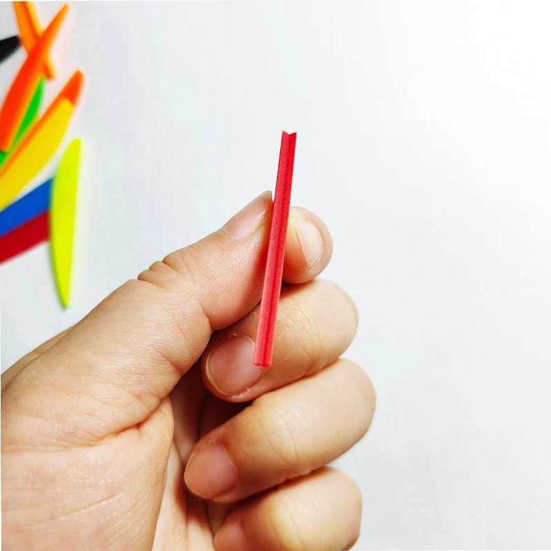 100pcs Arrow vanes 1.85/2 inch TPU vanes hunting shooting Accessories 7 color Suitable for 6.25/7.5 inch arrows Accessories
100pcs Arrow vanes 1.85/2 inch TPU vanes hunting shooting Accessories 7 color Suitable for 6.25/7.5 inch arrows Accessories