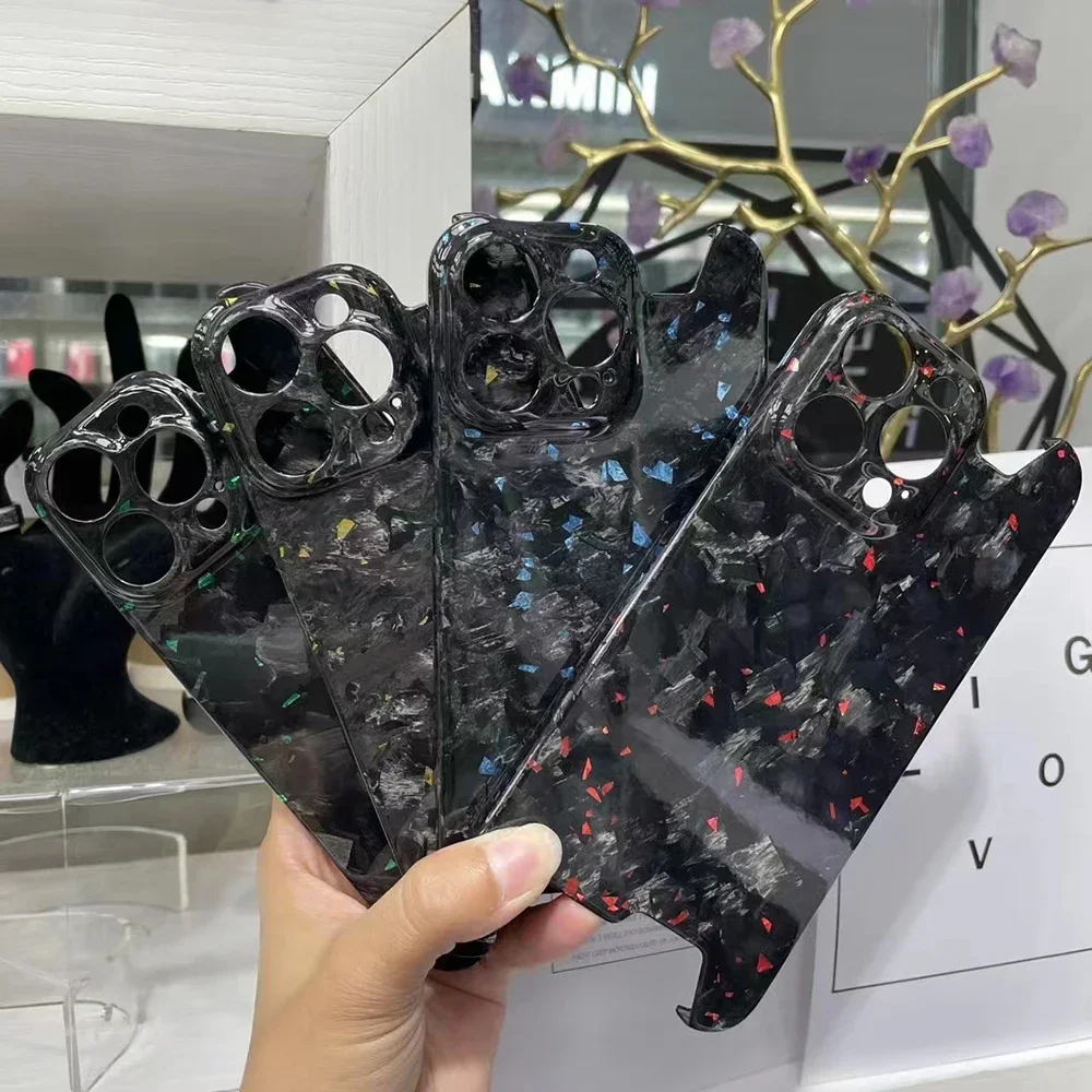Glossy Marble Forged Ultra Thin Genuine Carbon Fiber Cover For iPhone 15 14 16 Pro Max Aramid Fiber Irregular Bulletproof Case
Glossy Marble Forged Ultra Thin Genuine Carbon Fiber Cover For iPhone 15 14 16 Pro Max Aramid Fiber Irregular Bulletproof Case