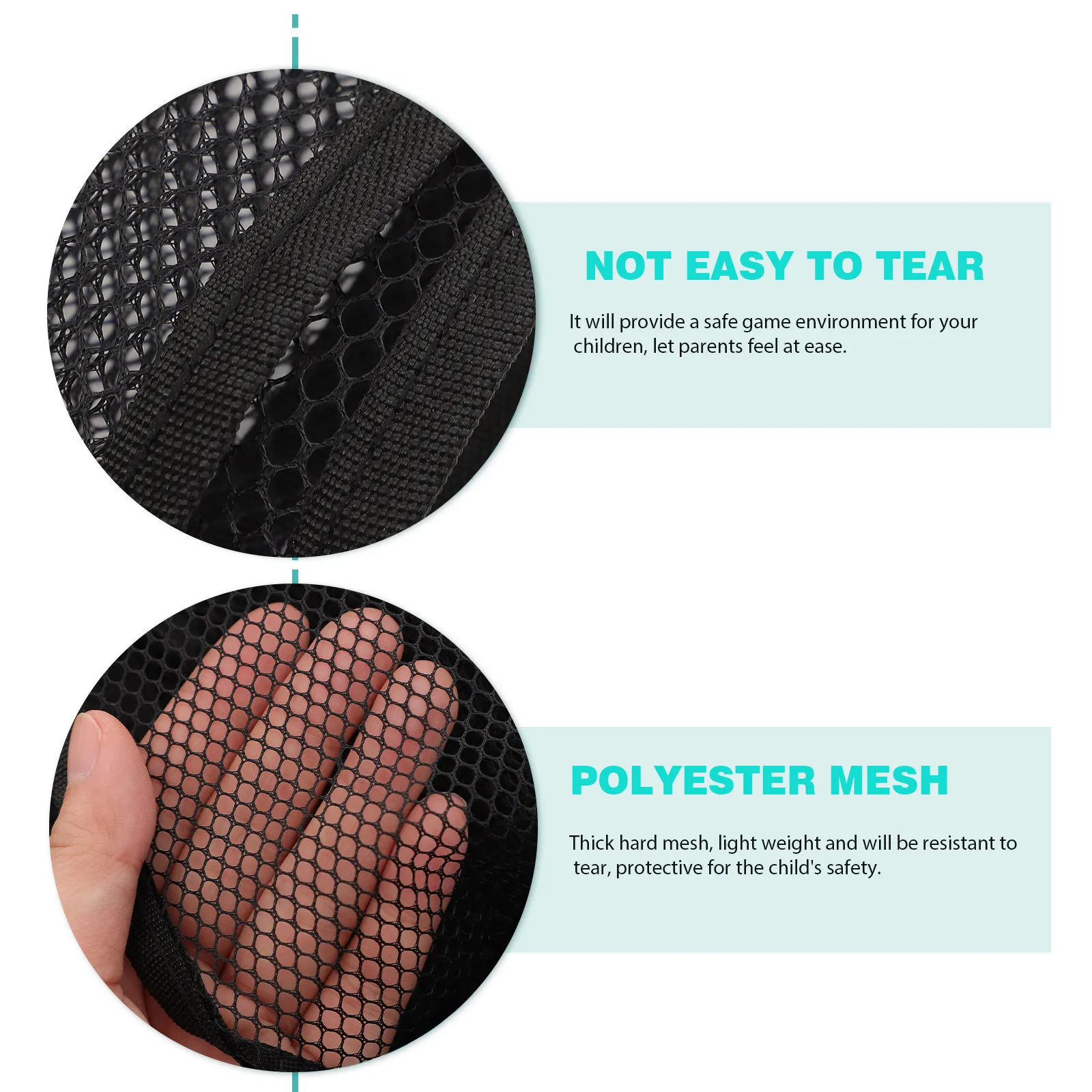 Balcony Stair Safety Net Child Pet Protection Durable Mesh Railing Guard Prevent Falling Portable Home Security Accessory Random