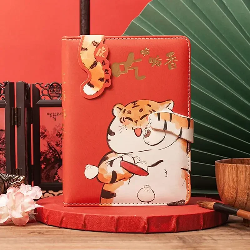 Tiger Notebook Cute and Super Cute Tiger Girl Heart Cartoon Full Color Portable Magnetic Buckle Diary Journal
Tiger Notebook Cute and Super Cute Tiger Girl Heart Cartoon Full Color Portable Magnetic Buckle Diary Journal