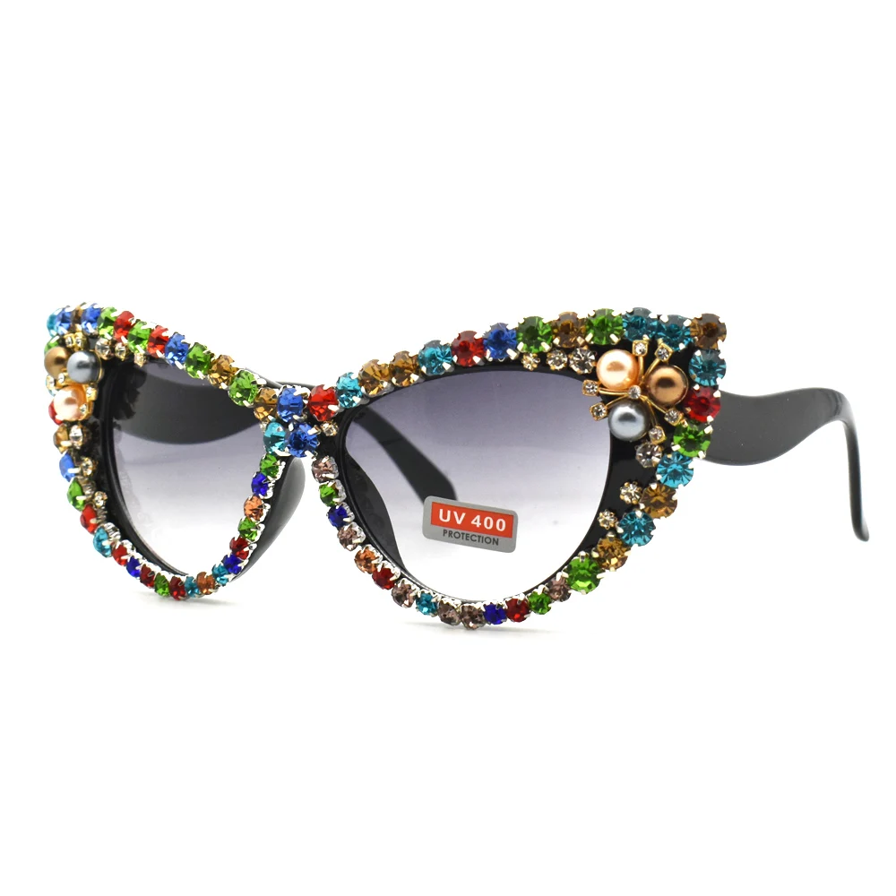 Luxury Women Oversized Cat Eye Pearl Rhinestone Sunglasses Fashion Crystal Bling Retro Sun Glasses Ladies Party Eyewear Gift Top
Luxury Women Oversized Cat Eye Pearl Rhinestone Sunglasses Fashion Crystal Bling Retro Sun Glasses Ladies Party Eyewear Gift Top