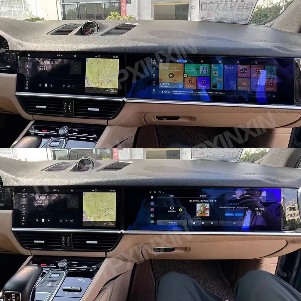 Android 13.0 Radio For Porsche Cayenne 2017-2022 Screen Car Navigation Multimedia Co-pilot Passenger Entertainme Player Headunit
Android 13.0 Radio For Porsche Cayenne 2017-2022 Screen Car Navigation Multimedia Co-pilot Passenger Entertainme Player Headunit