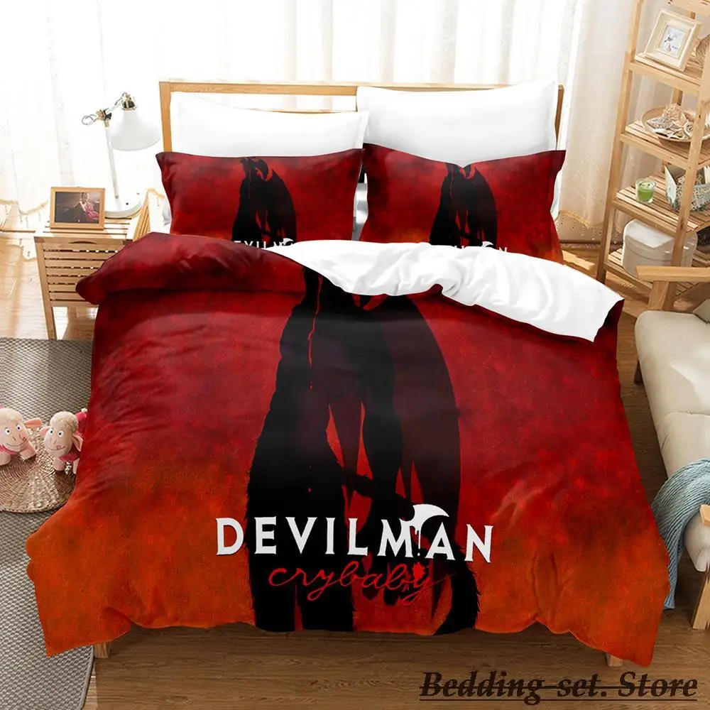 Devilman Bedding Set Single Twin Full Queen King Size Bed Set Adult Kid Bedroom Duvetcover Sets Anime Parure De Lit Bed
Devilman Bedding Set Single Twin Full Queen King Size Bed Set Adult Kid Bedroom Duvetcover Sets Anime Parure De Lit Bed