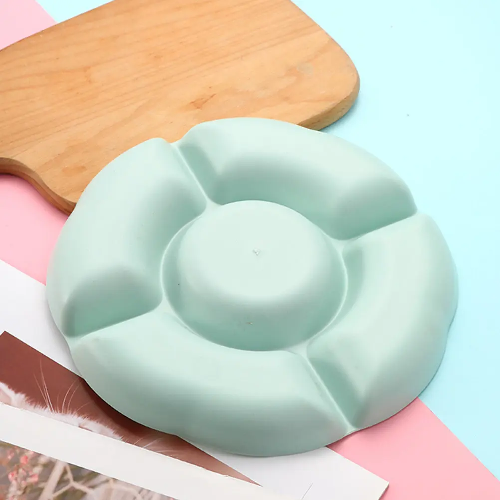 6Pcs Fruit Trays Plastic Divided Serving Trays Sectional Round Snack Plate Candy Dish Party Appetizer Storage Organizer for Home
6Pcs Fruit Trays Plastic Divided Serving Trays Sectional Round Snack Plate Candy Dish Party Appetizer Storage Organizer for Home