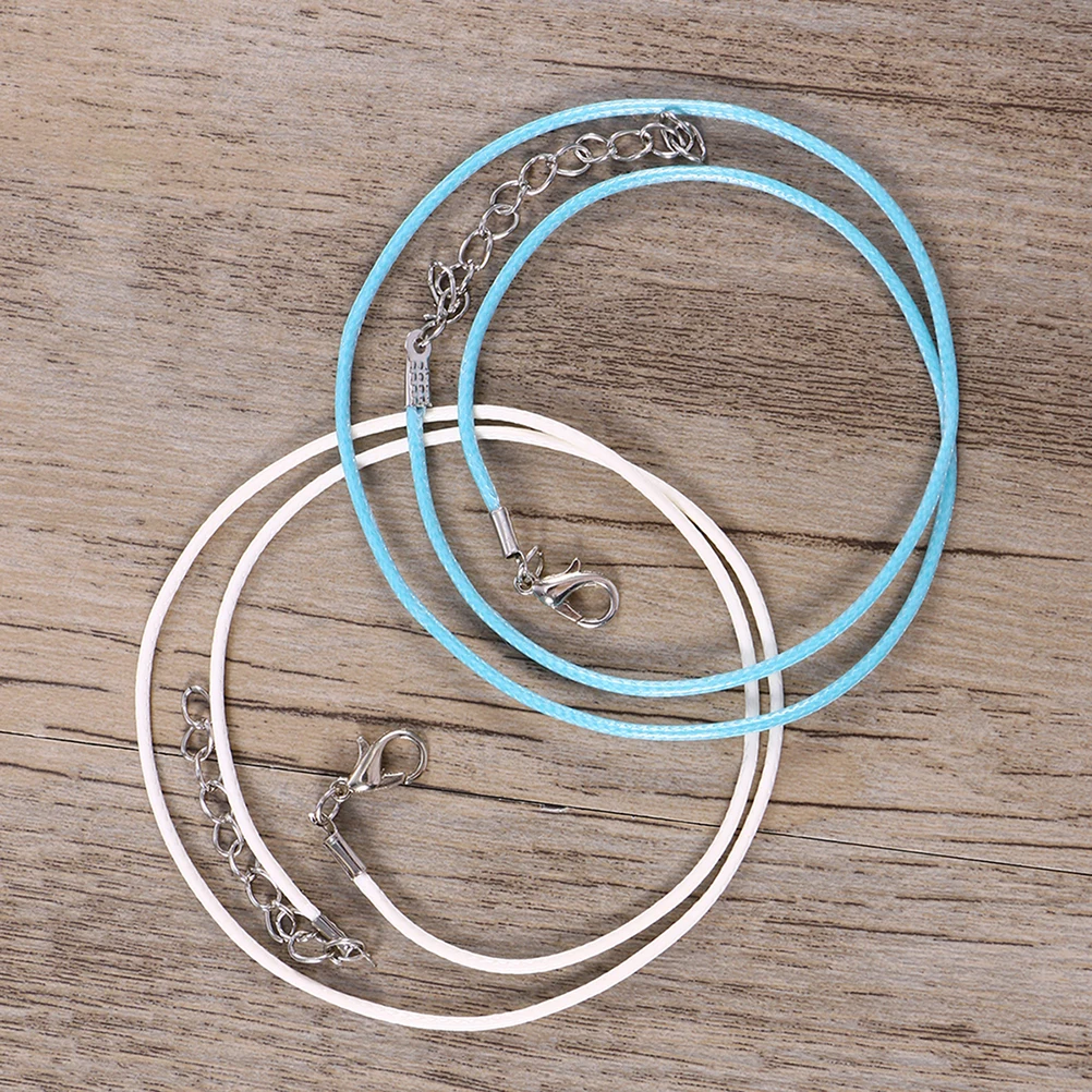 60pcs Necklace Cord With Lobster Clasp Chain Extender Diy Jewelry Making Crafts Bracelets Necklaces Anklets Assorted Colors
60pcs Necklace Cord With Lobster Clasp Chain Extender Diy Jewelry Making Crafts Bracelets Necklaces Anklets Assorted Colors