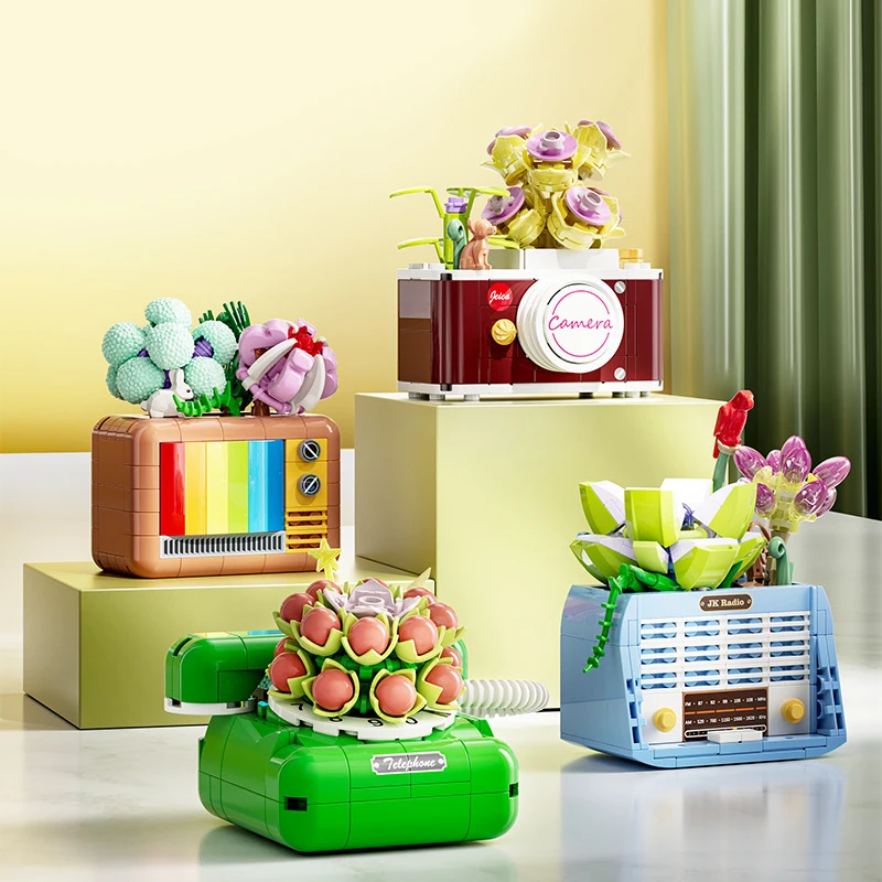 Creative and Interesting Antique Furniture Succulent Plant Tabletop Decoration Building Blocks Bricks Toys Gifts
Creative and Interesting Antique Furniture Succulent Plant Tabletop Decoration Building Blocks Bricks Toys Gifts