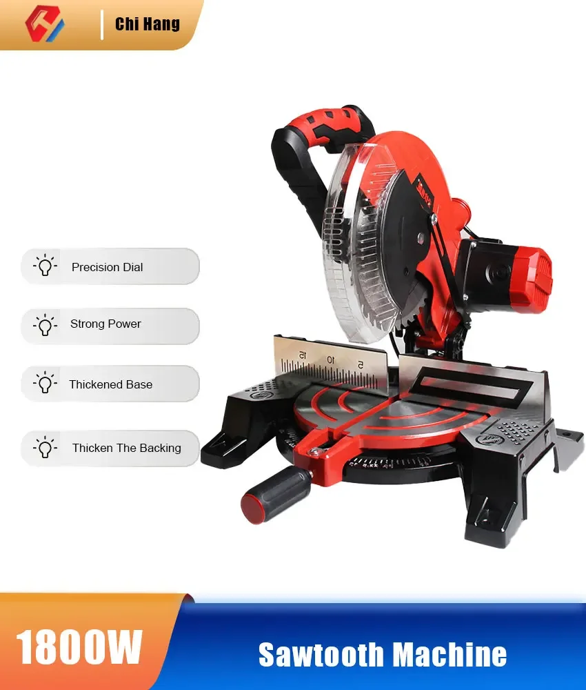 10 Inch Electric Saw Aluminum Machine 220V/1800W Multifunctional Circular Saw 45 Degree Cutting Miter Sawing Aluminum Machine
10 Inch Electric Saw Aluminum Machine 220V/1800W Multifunctional Circular Saw 45 Degree Cutting Miter Sawing Aluminum Machine
