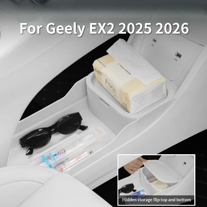 For Geely EX2 2025 2026 Car Under Central Control Storage Box Double Layer TPE Organizer Interior
For Geely EX2 2025 2026 Car Under Central Control Storage Box Double Layer TPE Organizer Interior