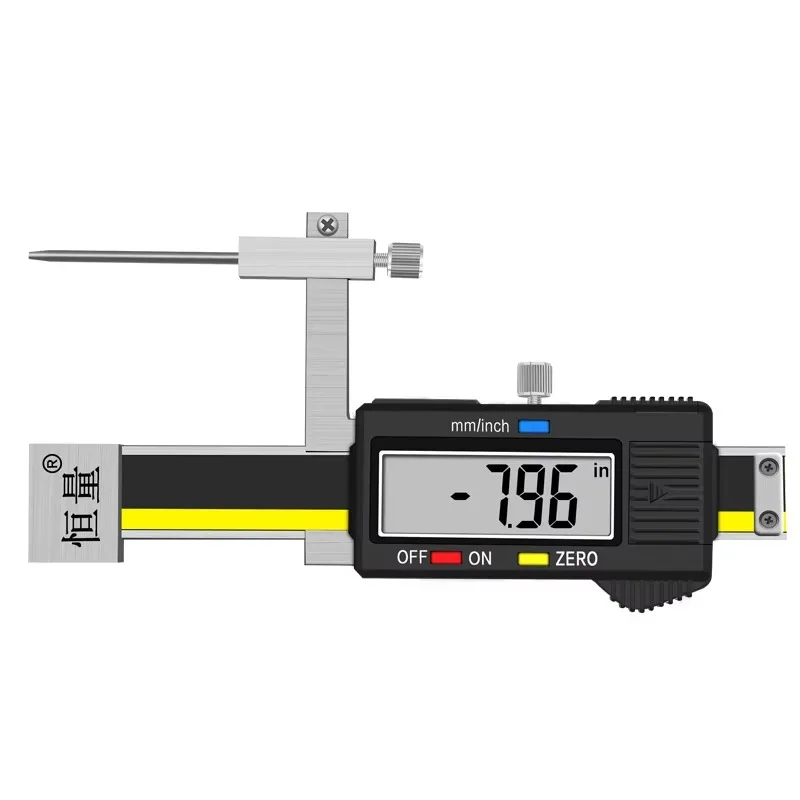High-Precision Stainless Steel Electronic Vernier Caliper for High-Low Lines Measurement
High-Precision Stainless Steel Electronic Vernier Caliper for High-Low Lines Measurement