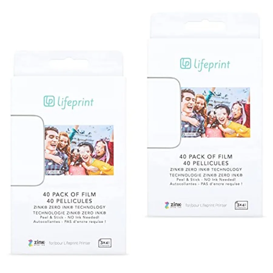 3x4 Premium Zink Instant Print Photo Paper 80 Pack Compatible with 3x4 Printers
3x4 Premium Zink Instant Print Photo Paper 80 Pack Compatible with 3x4 Printers
