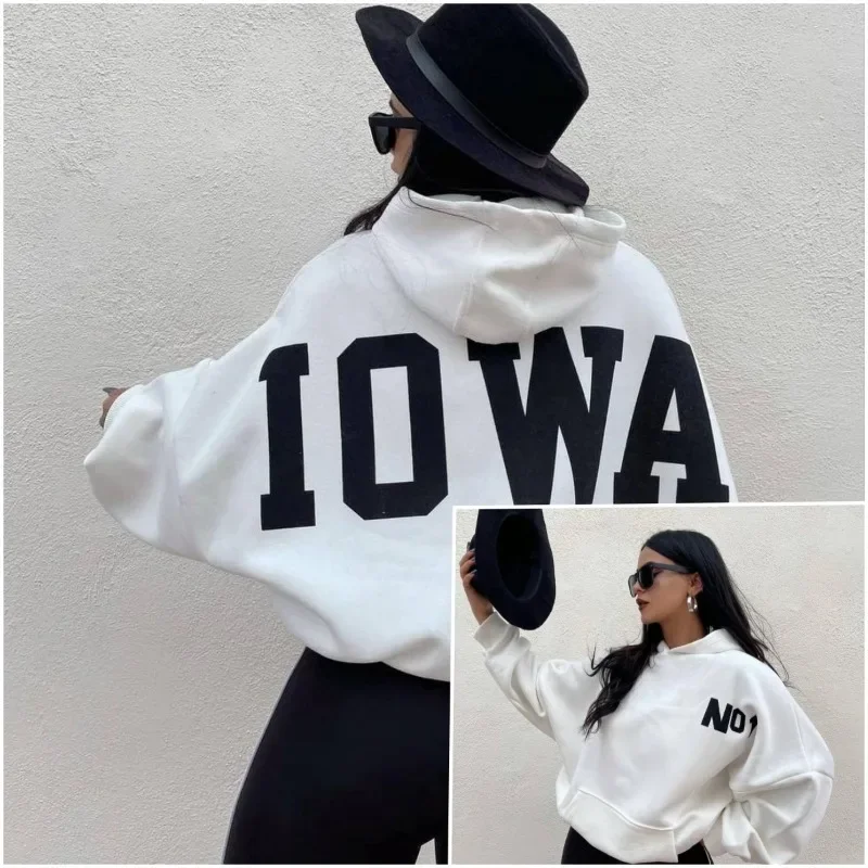 Thickened Ins Sweater 2024 New Autumn and Winter Velvet Versatile Loose Long-sleeved Hooded Short Top Trendy
Thickened Ins Sweater 2024 New Autumn and Winter Velvet Versatile Loose Long-sleeved Hooded Short Top Trendy