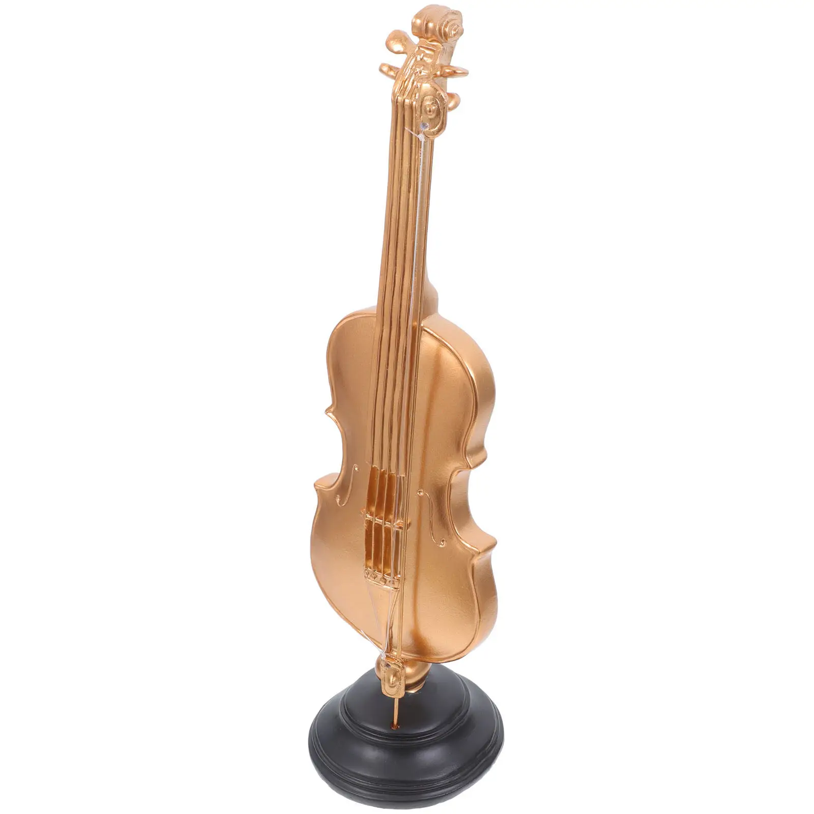 Mini Violin Ornament Realistic Golden Resin Musical Instrument Decor for Home Office Living Room Desk Bookshelf Vintage Style
Mini Violin Ornament Realistic Golden Resin Musical Instrument Decor for Home Office Living Room Desk Bookshelf Vintage Style