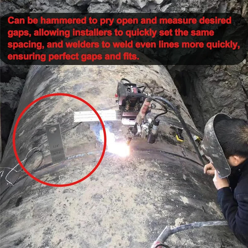 A21Q -Pipefitter Tools 2130 Small Pipe Spacer Wedge Stepped Guage Step Feeler Gauge For Pipe Spacing Welding
A21Q -Pipefitter Tools 2130 Small Pipe Spacer Wedge Stepped Guage Step Feeler Gauge For Pipe Spacing Welding