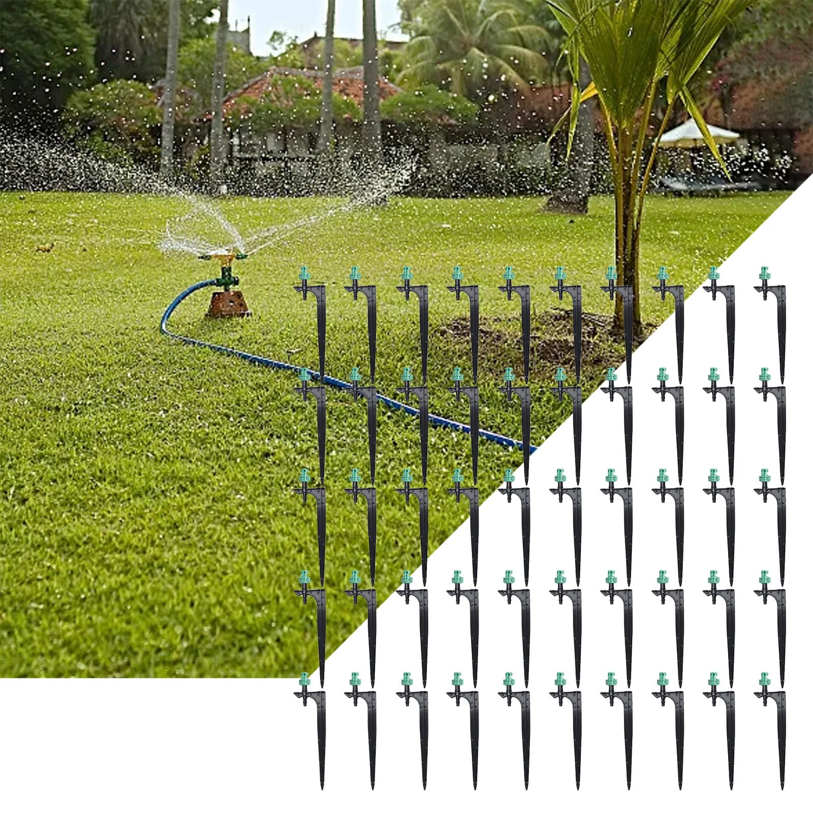 50pcs Mist Sprayer Automatic Watering Spray Sprinklers Misting Nozzles For Plants Irrigation Flowerpots Flowerbeds Lawn Watering
50pcs Mist Sprayer Automatic Watering Spray Sprinklers Misting Nozzles For Plants Irrigation Flowerpots Flowerbeds Lawn Watering