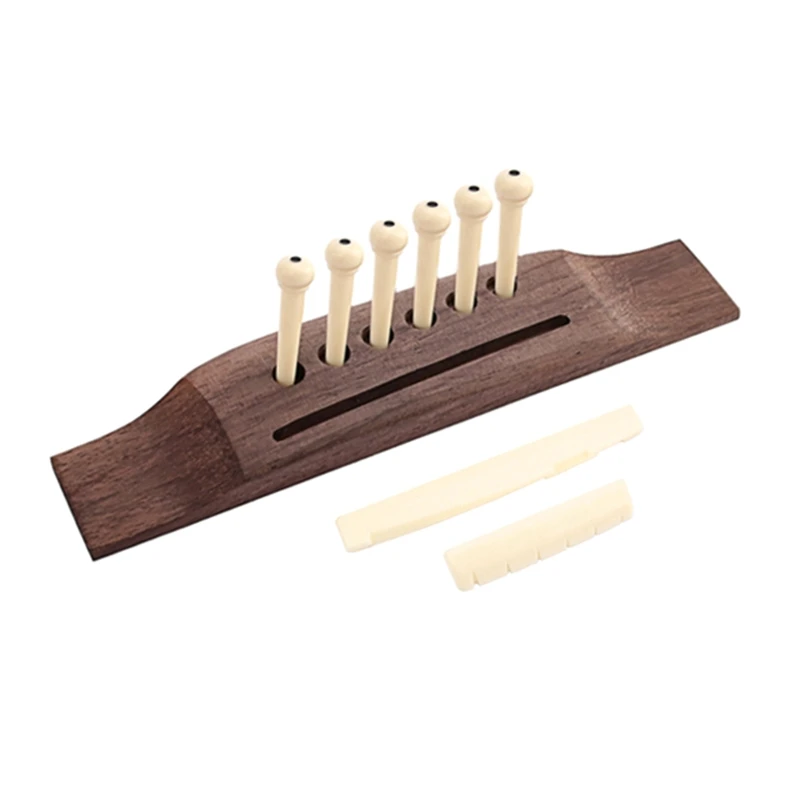 Acoustic Guitar Bone Bridge Saddle and Nut and Guitar Bone Bridge Pins Guitar Accessories
Acoustic Guitar Bone Bridge Saddle and Nut and Guitar Bone Bridge Pins Guitar Accessories