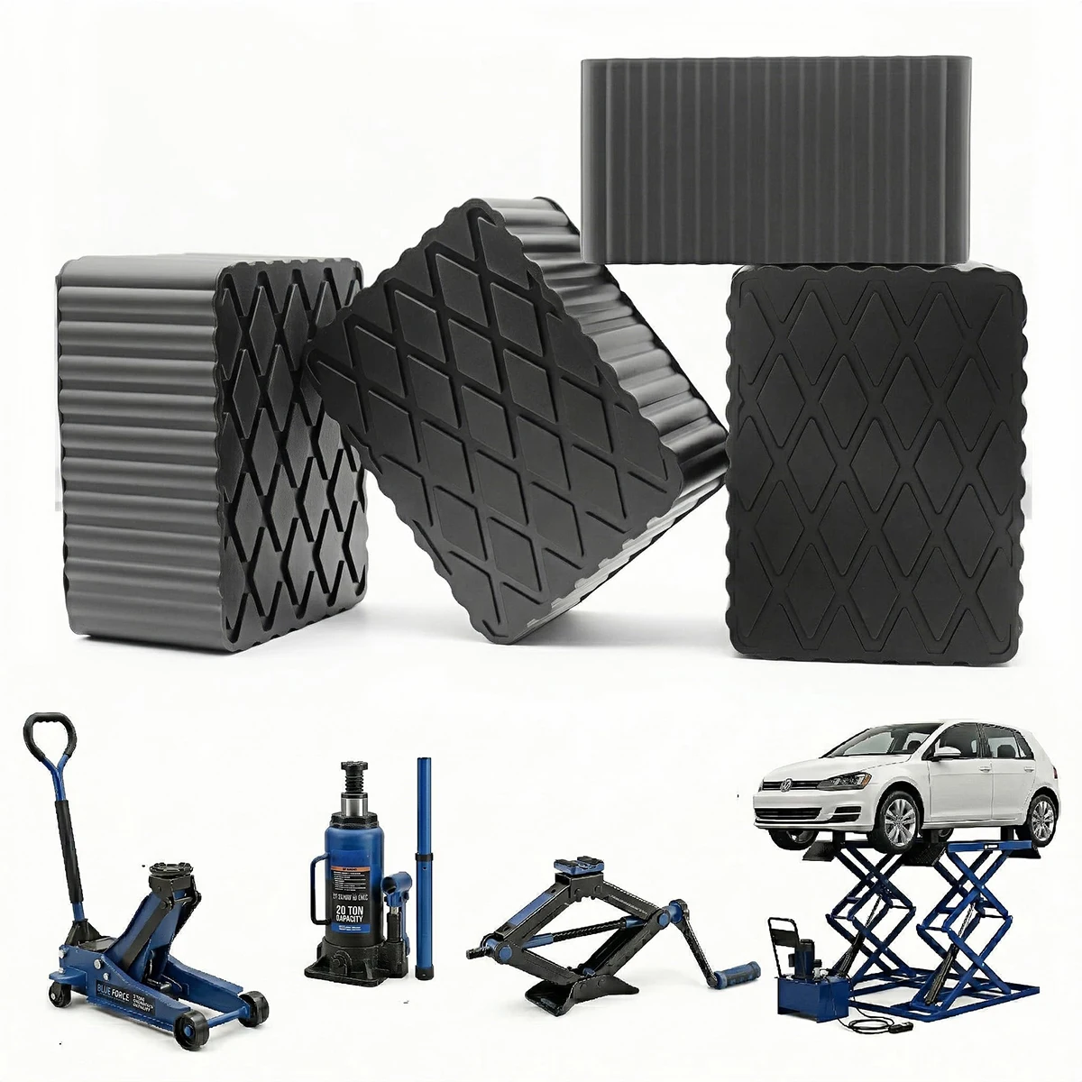 Car Lift Rubber Jack Pad Blocker Shock-Absorbing Support Lifting Hydraulic Press Automotive Mechanical Tools and Equipment Parts
Car Lift Rubber Jack Pad Blocker Shock-Absorbing Support Lifting Hydraulic Press Automotive Mechanical Tools and Equipment Parts