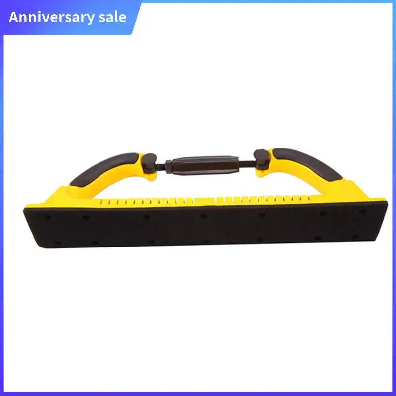 1 Piece Handheld Sander Manual Sandpaper Tool Sanding Block Dust Extraction Yellow Plastic For Metal Wood Work
1 Piece Handheld Sander Manual Sandpaper Tool Sanding Block Dust Extraction Yellow Plastic For Metal Wood Work