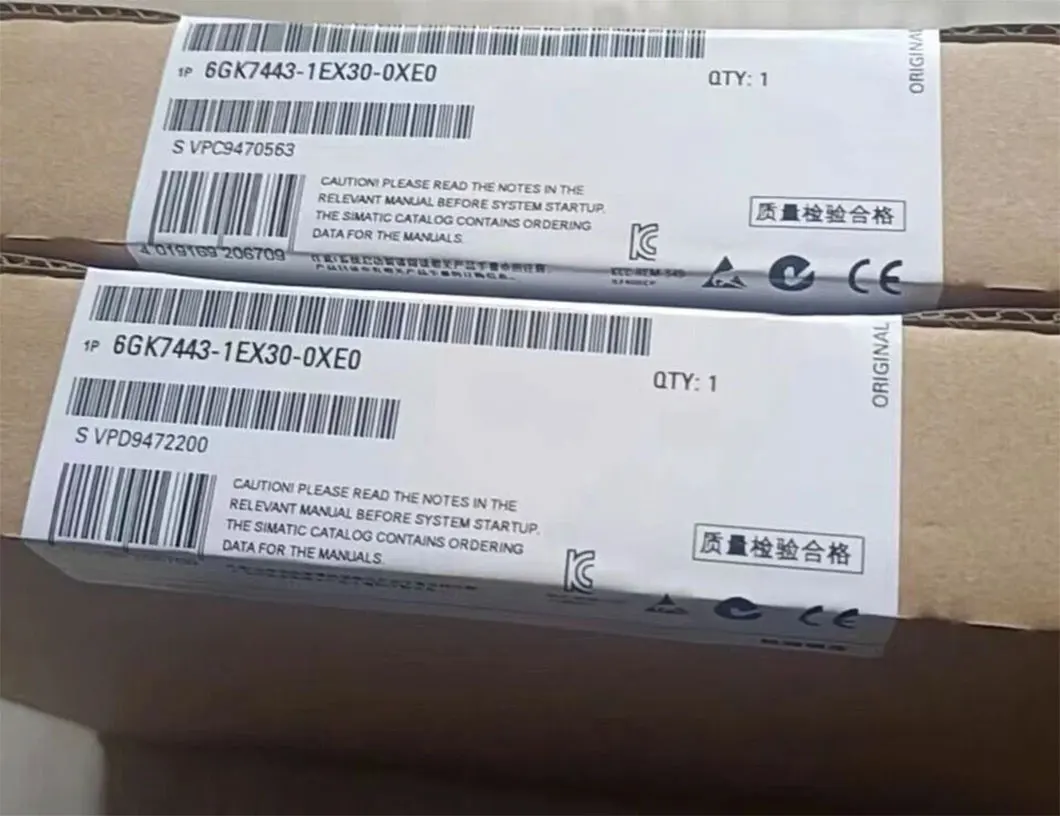 Brand New 6GK7443-1EX11-0XE0 6GK7443-1EX20-0XE0 6GK7443-1EX30-0XE0 Warranty One-year
Brand New 6GK7443-1EX11-0XE0 6GK7443-1EX20-0XE0 6GK7443-1EX30-0XE0 Warranty One-year