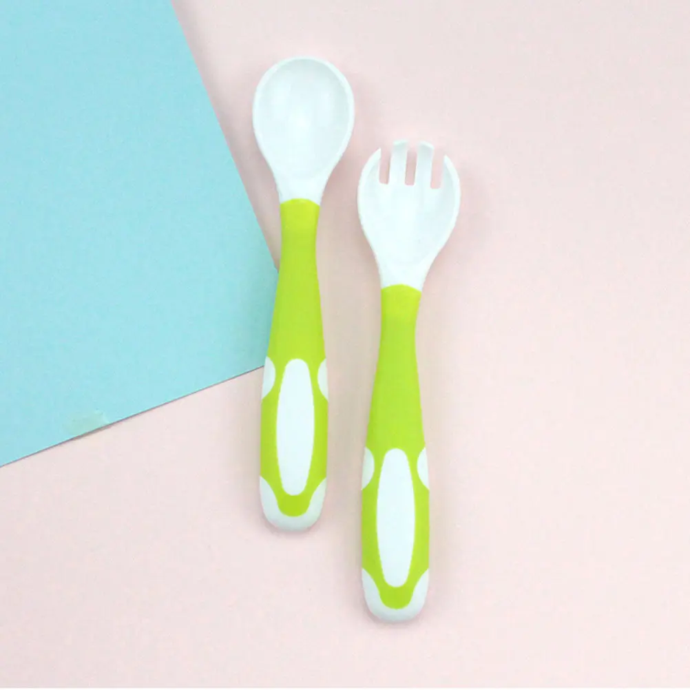 3Sets Baby Spoon and Fork Set Premium PP Feeding Tableware Practice Feeding Tools for 6-24 Months Pink Green Blue
3Sets Baby Spoon and Fork Set Premium PP Feeding Tableware Practice Feeding Tools for 6-24 Months Pink Green Blue