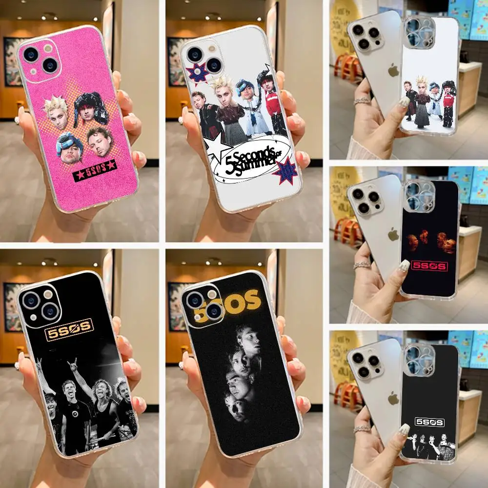 5 Seconds-s of Summers 5SOS Phone Case Transparent Silicone Soft For iPhone 17 16 15 14 13 12 11 Mini Pro Max Plus
5 Seconds-s of Summers 5SOS Phone Case Transparent Silicone Soft For iPhone 17 16 15 14 13 12 11 Mini Pro Max Plus