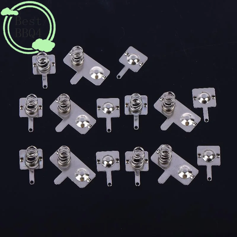 (BBQ4)5/10 Sets No. 7 Battery Spring Piece Toy AAA Battery Positive And Negative Conversion Spring Contact Plate