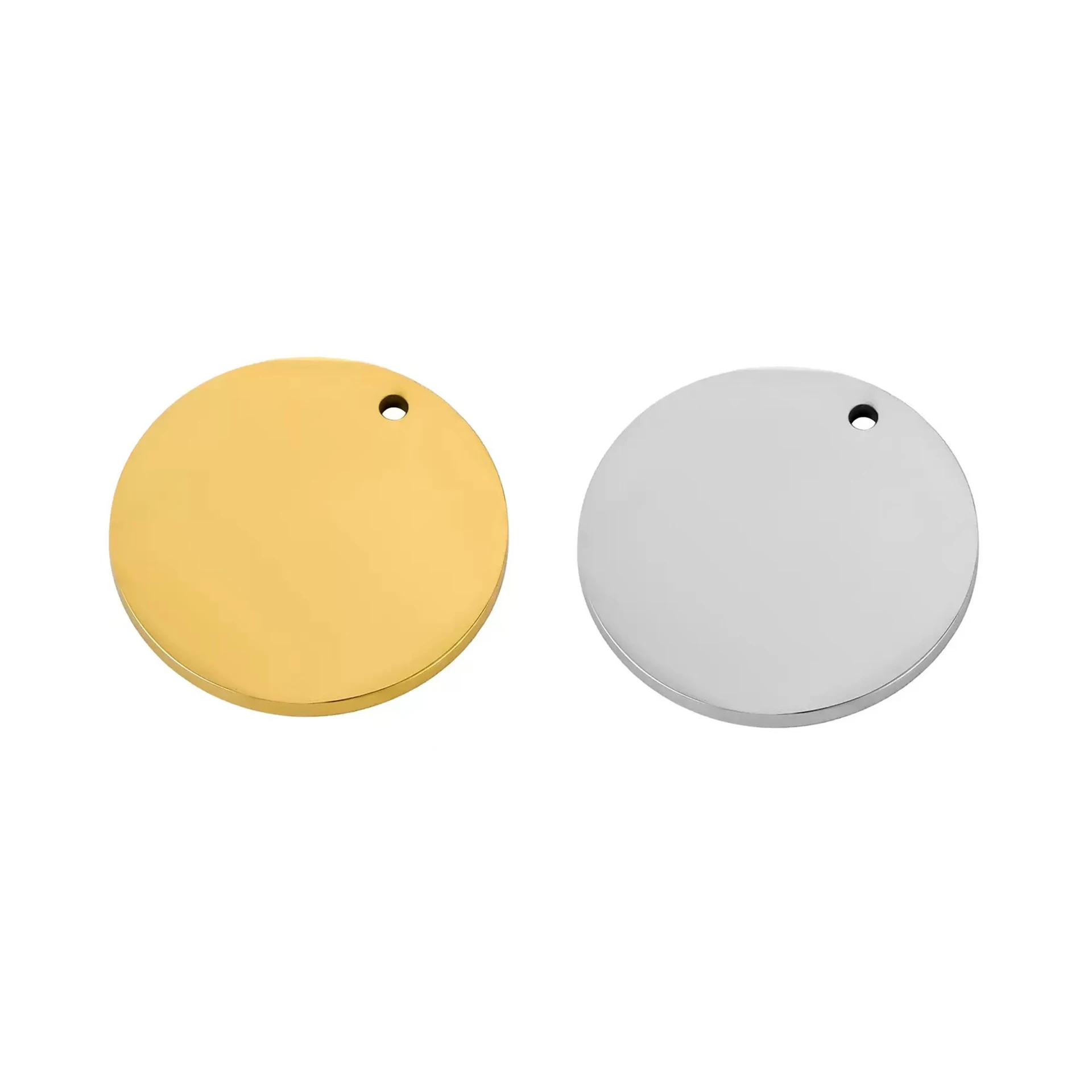 20pcs/lot 10/12/15/18/20/25mm Mirror Polished Stainless Steel Round Disc Charms Tags DIY Blank Custom Charms
20pcs/lot 10/12/15/18/20/25mm Mirror Polished Stainless Steel Round Disc Charms Tags DIY Blank Custom Charms