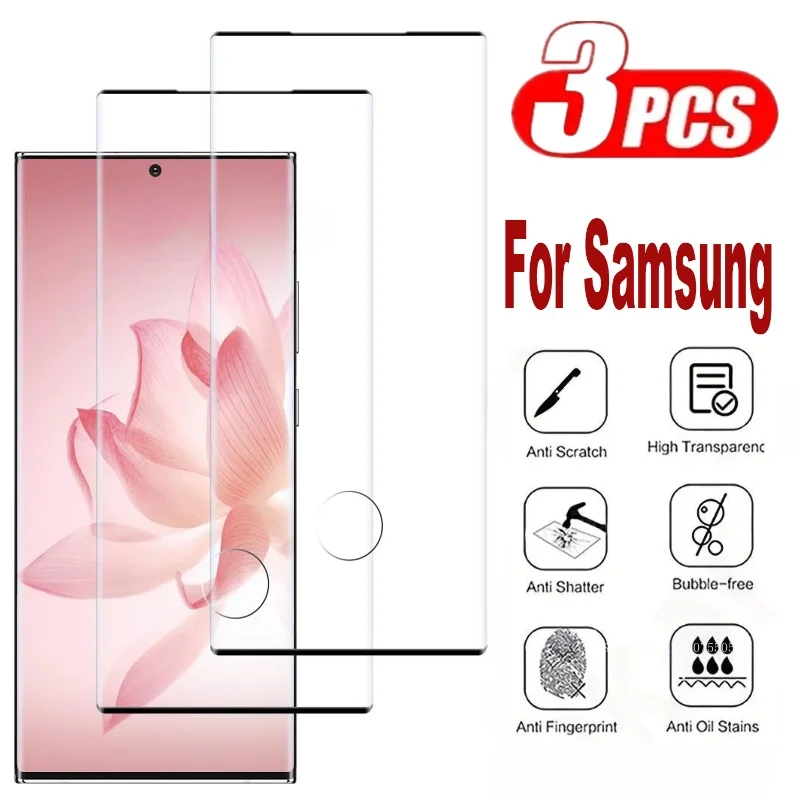 3 шт. 9H изогнутое закаленное стекло для Samsung S24 S23 S22 S21 S20 ультра стекло для телефона Samsung S9 S8 S10 Note 10 20 Ультра стекло
3 шт. 9H изогнутое закаленное стекло для Samsung S24 S23 S22 S21 S20 ультра стекло для телефона Samsung S9 S8 S10 Note 10 20 Ультра стекло